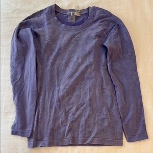 Calia Purple Long Sleeve Top